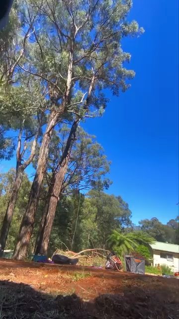 Property block cleared of trees and scrub
